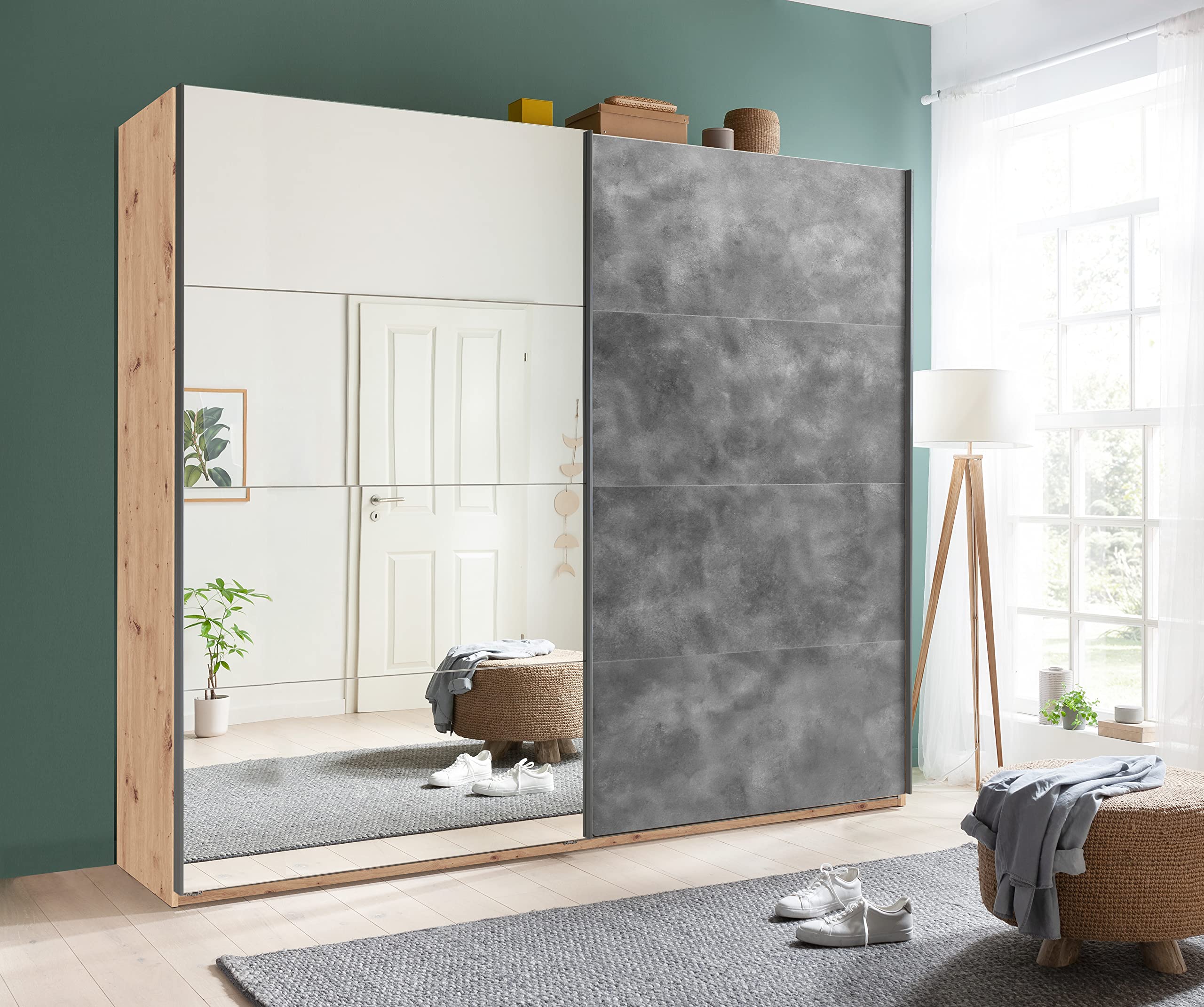 Composad LaFabrica Camera Completa King Size Rovere Grigio