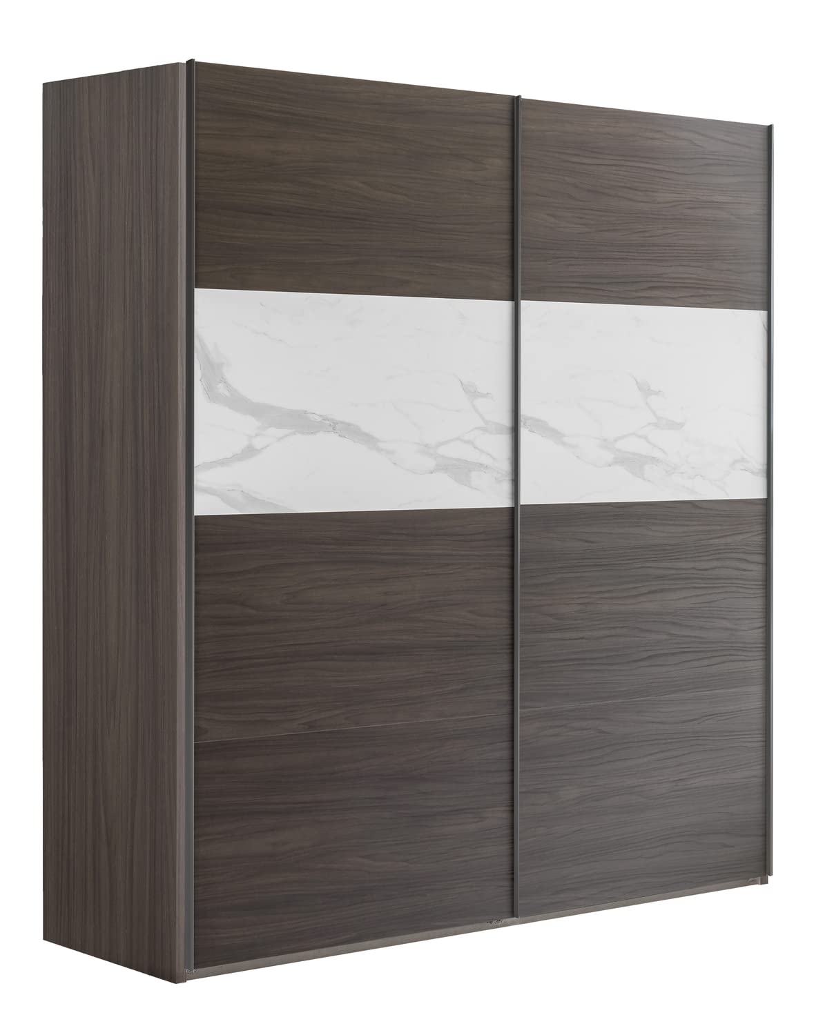 Composad Systema 200x223x67 armadio 2 ante scorrevoli rovere marmo