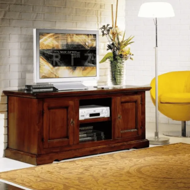 Epocantica Cassapanca porta TV 140 cm massello