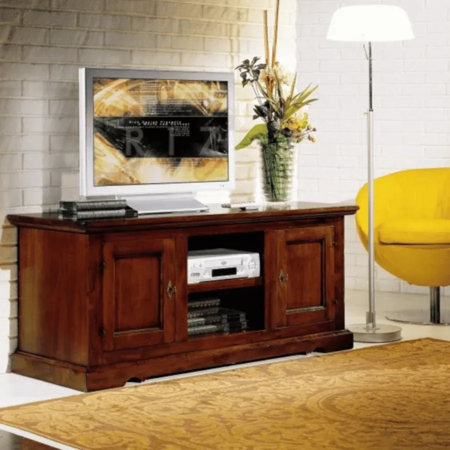 Epocantica Cassapanca porta TV 140 cm massello