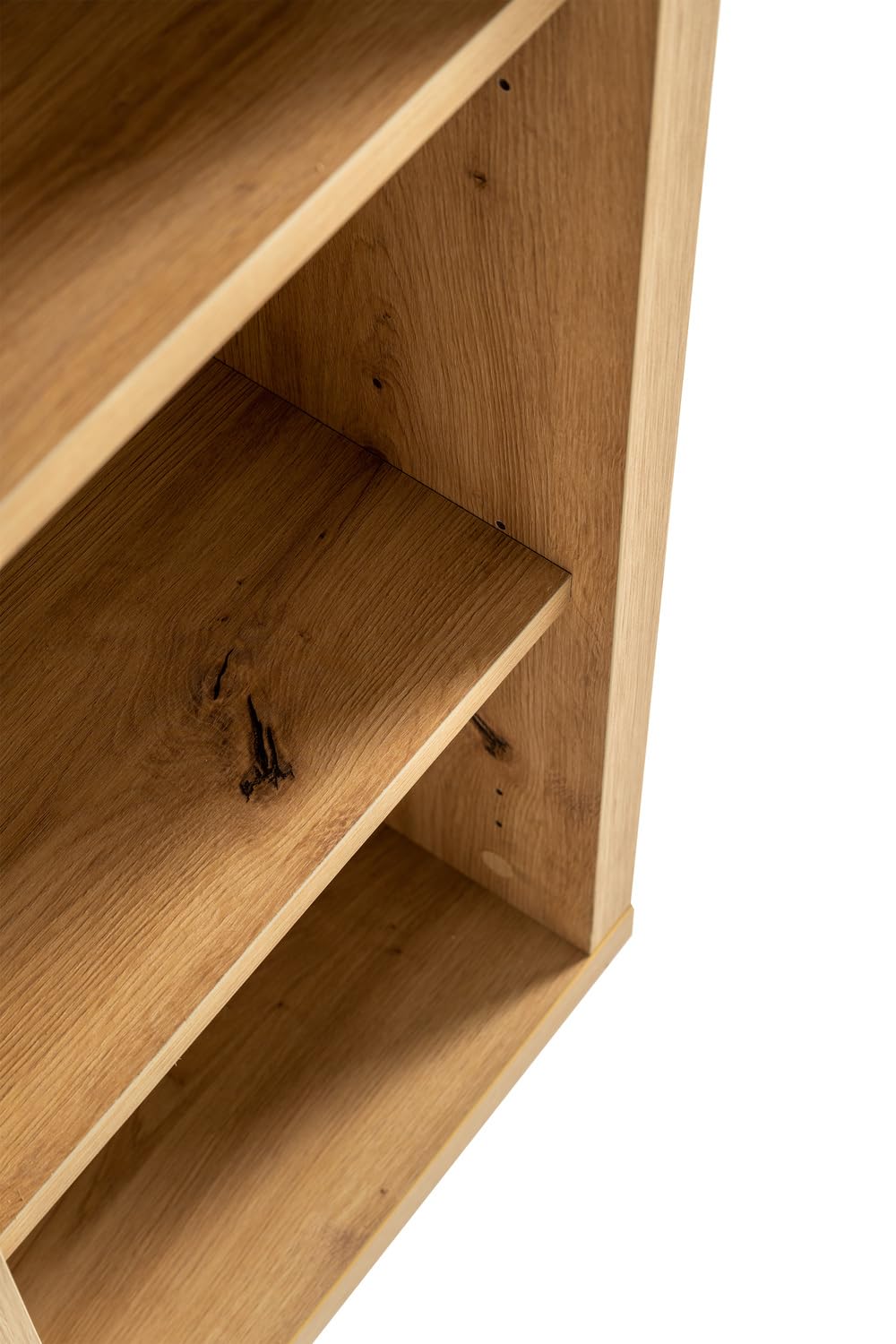 Composad Rilega libreria colonna rovere mielato 6 vani