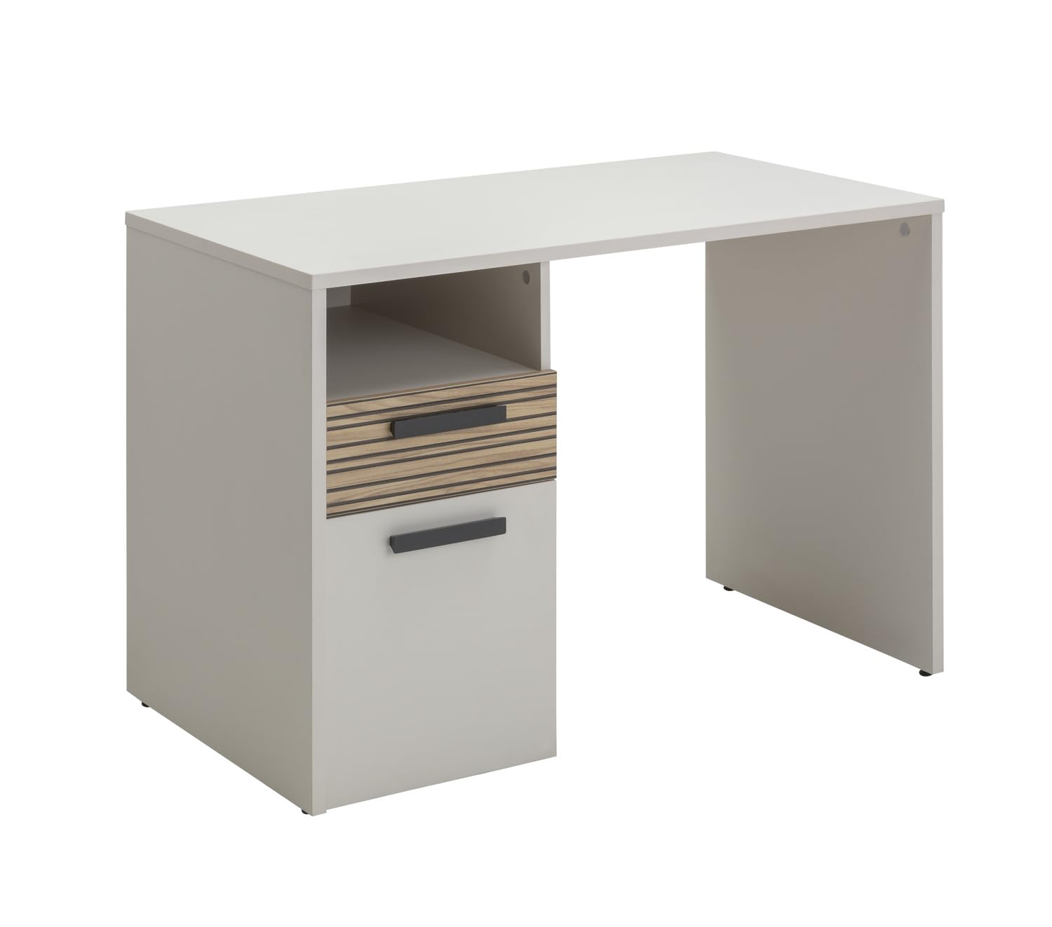 Composad Bravo scrivania anta cassetto grigio 110 cm