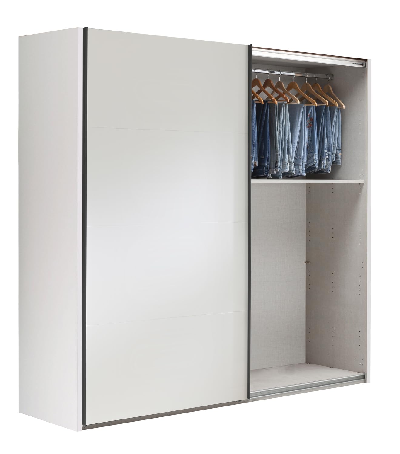 Composad Systema 250x223x67 armadio 2 ante scorrevoli bianco specchio