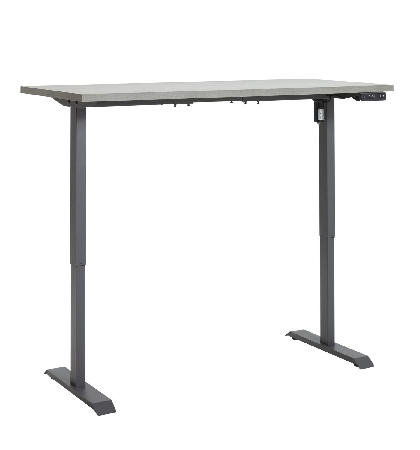 Composad Energia scrivania elettrica 150x69 cemento nero