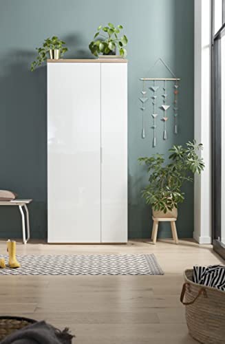 Composad Mundi armadio multiuso 2 ante bianco rovere