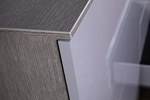 Composad Privilegio cassettiera 6 cassetti rovere grey oak