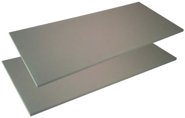 COMPOSAD Coppia ripiani AR9303 grigi 117,7x50,9 cm