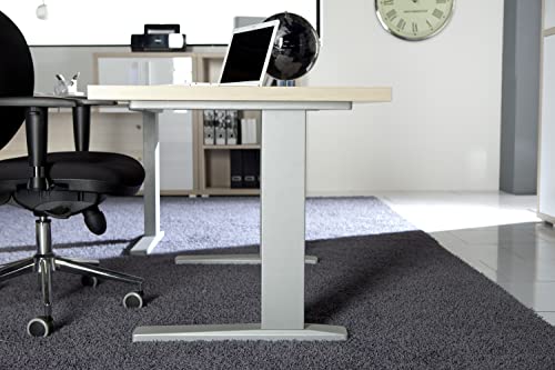 Composad Stampa Scrivania Ufficio Rovere Bordeaux 120x80 cm
