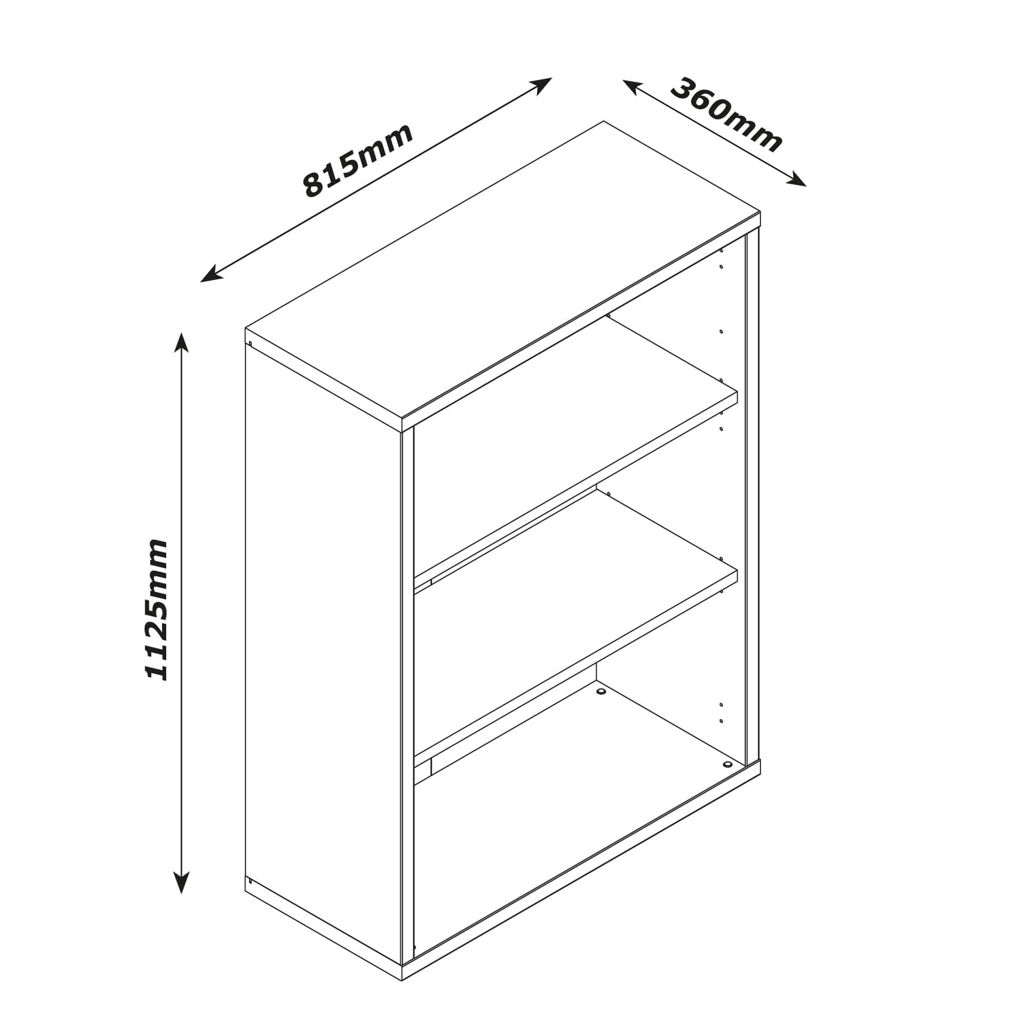 Composad Disegno Set Ufficio 170 e 170 cm K04 Bianco 3 Pezzi