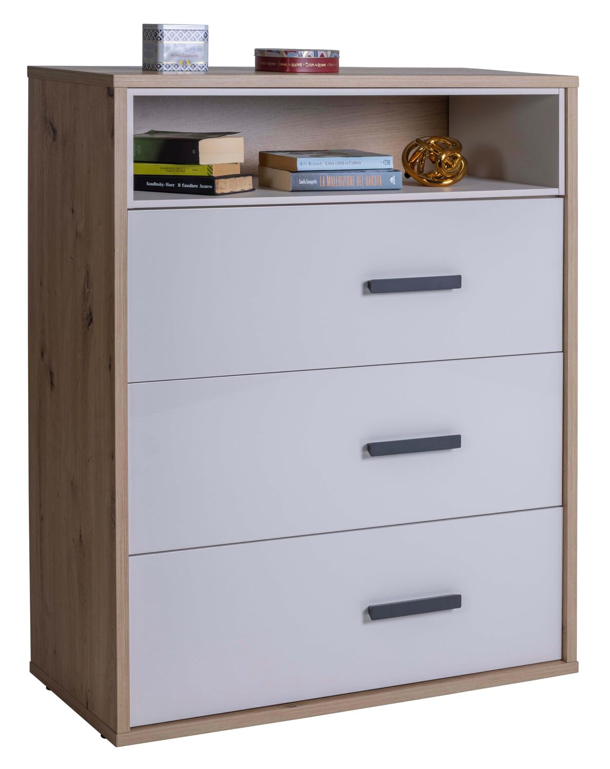 Composad MiPiace 3 Cassetti cassettiera cameretta rovere mielato