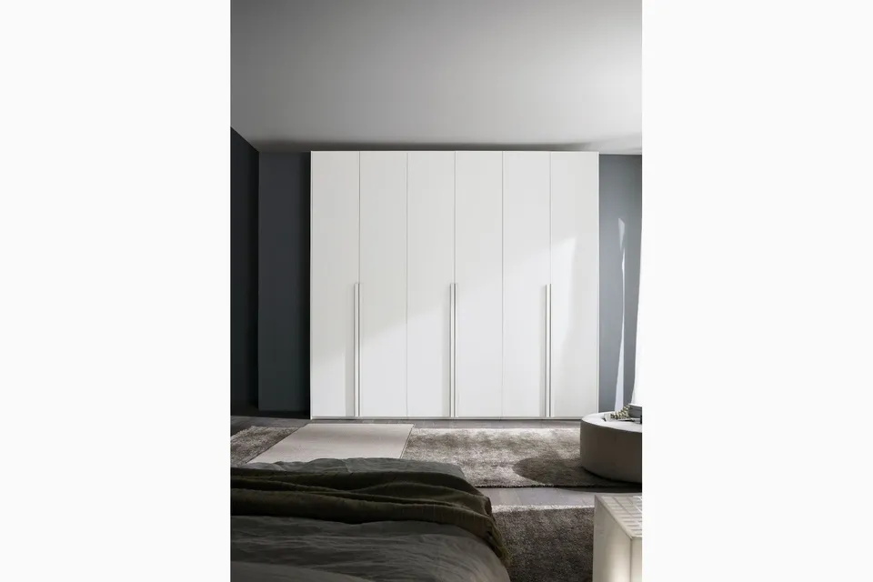 S75 I Prodigi Quadro armadio 5 ante 303 cm fume