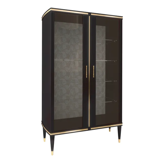 LCI Decora V0245 Vetrina in Vetro 4 Ripiani