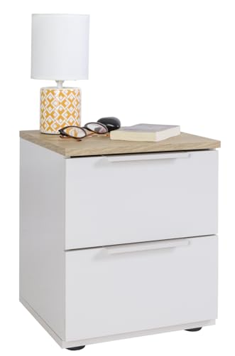 Composad Macchiato Teen Comodino 2 Cassetti Rovere Chiaro