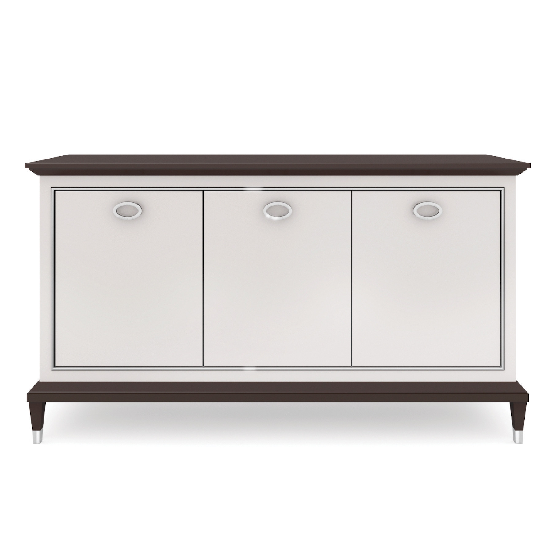 LCI Decora P0217 credenza 3 ante cromo lucido