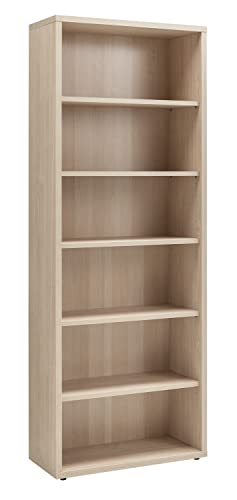 Composad Davinci libreria alta rovere 82x218cm 5 ripiani