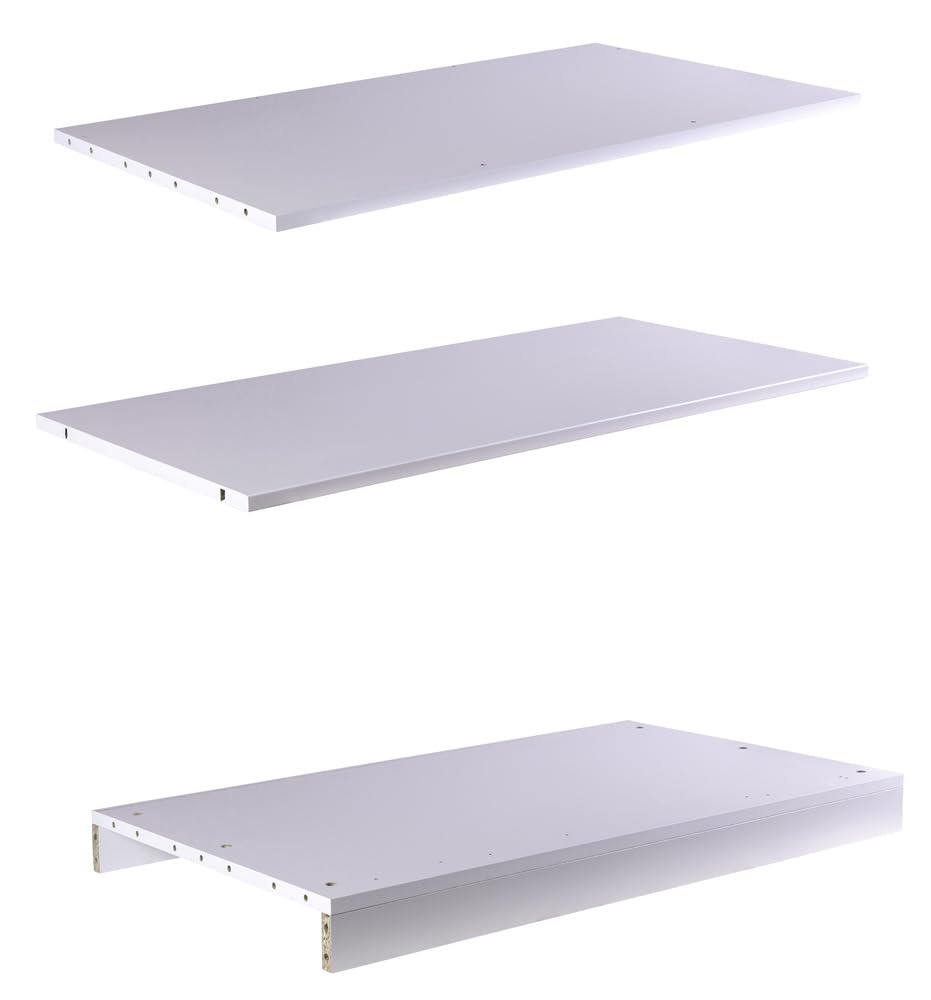 Composad set 3 ripiani scorrevoli armadio grigio