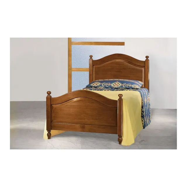 Epocantica Arte Povera letto 1 piazza e mezza legno