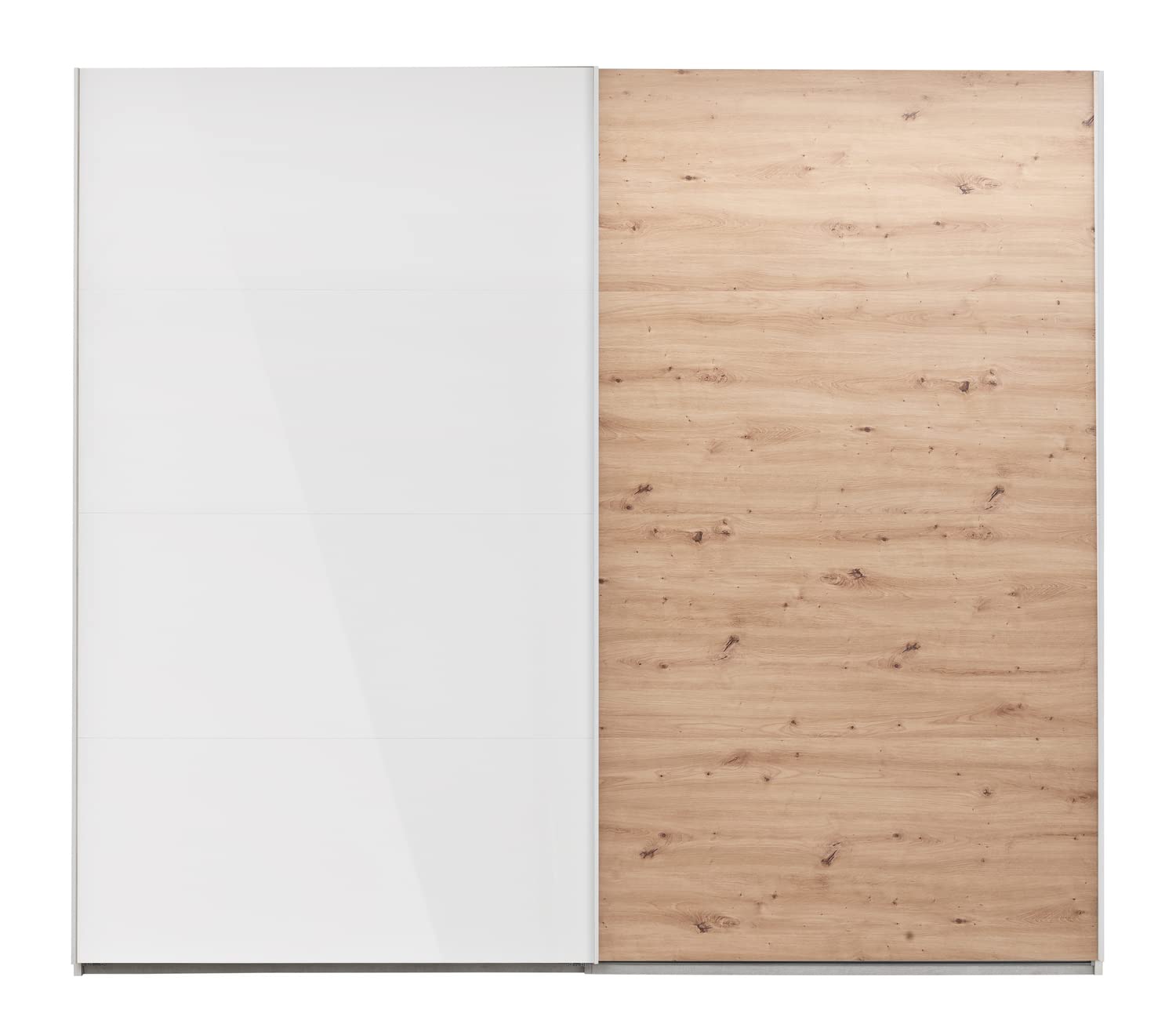 Composad Systema armadio 2 ante scorrevoli 250 cm rovere miele bianco