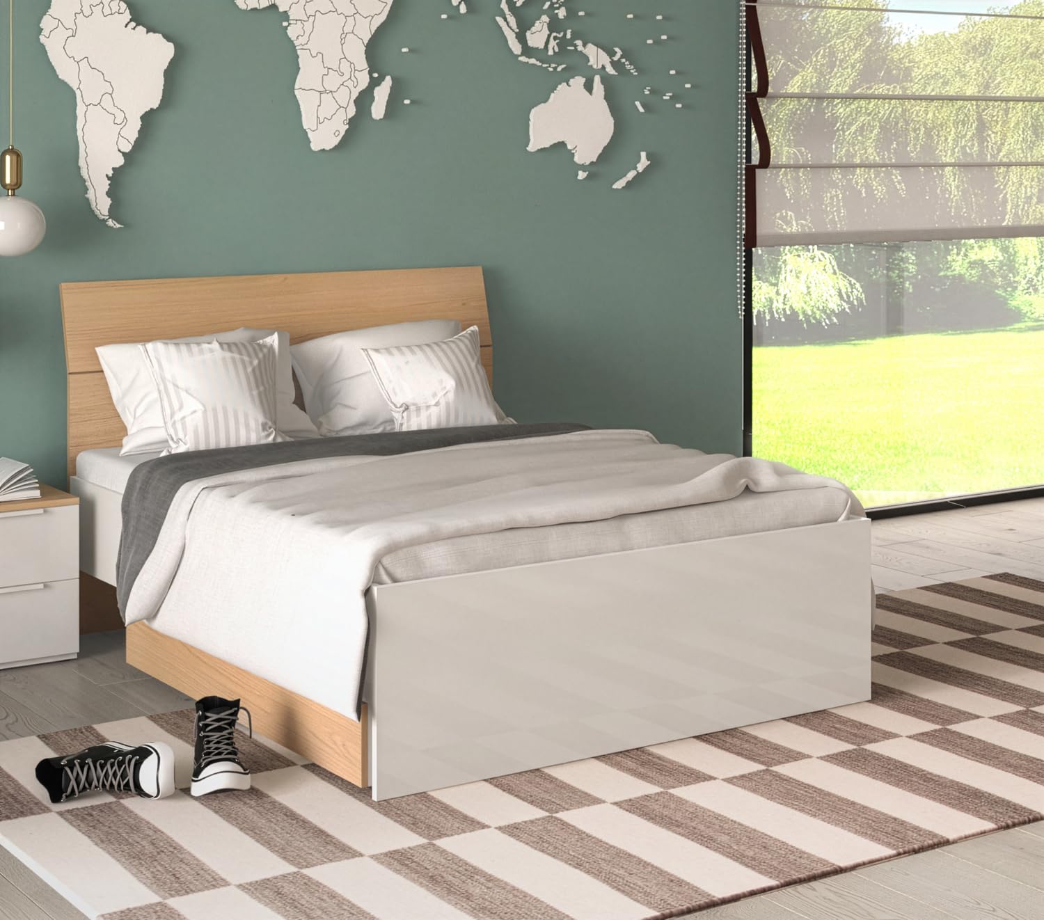 Composad Macchiato Teen 120x200 Letto 1 Piazza Grigio Cashmere