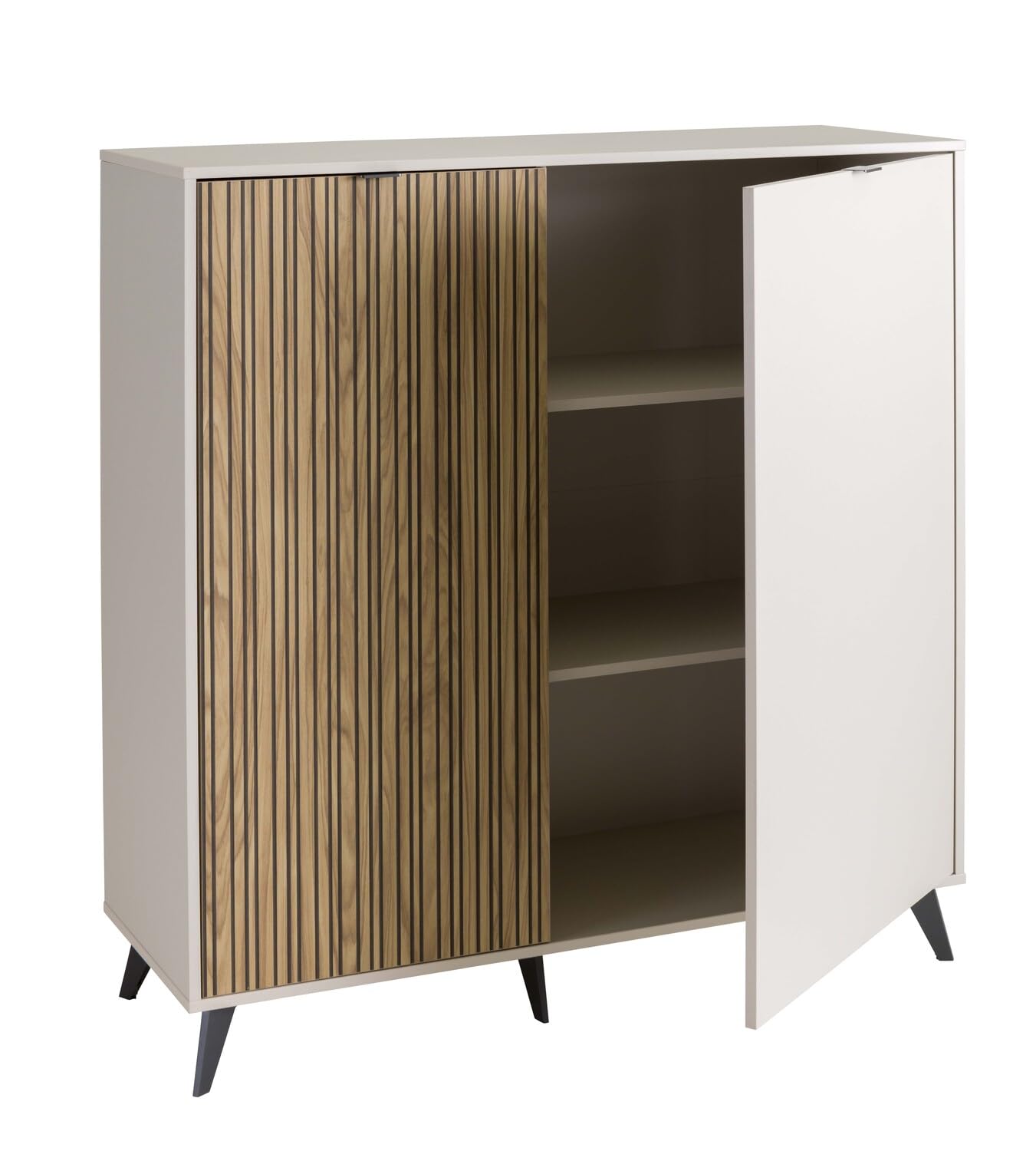 Composad Ilago Madia 2 Ante Grigio Cashmere Strippedwood