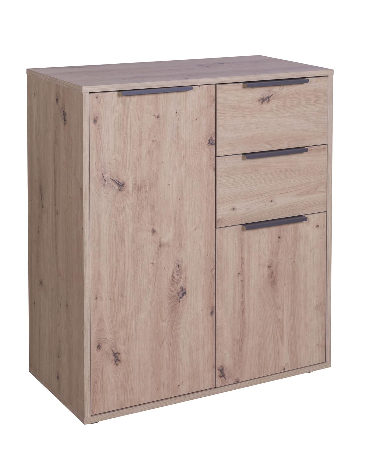 Composad Espresso mobile 2 ante 2 cassetti 72x88x35 cm rovere miele