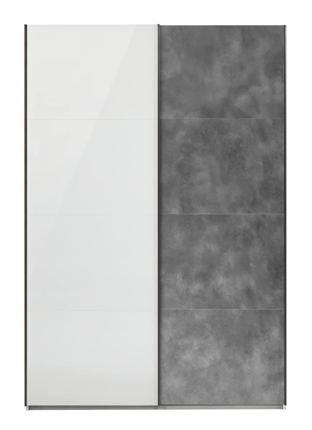 Composad Systema armadio 2 ante scorrevoli 150 bianco grigio tadao