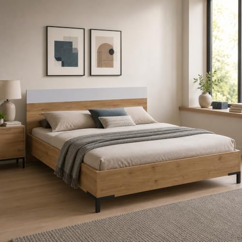 Composad Sposami Letto Matrimoniale 160x200 Rovere Mielato