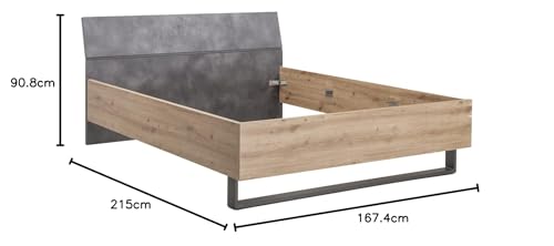 Composad Lafabrica Letto Matrimoniale 167 cm Grigio