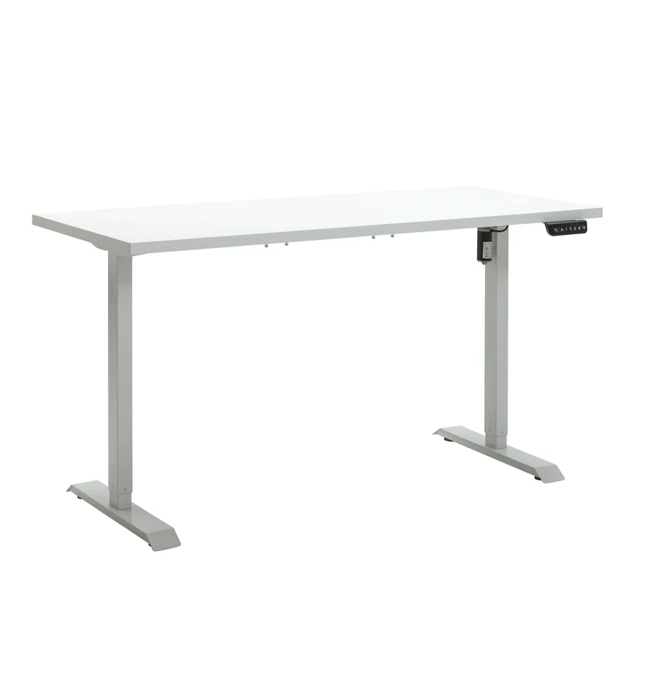 Composad Energia scrivania regolabile 150x69 bianco laccato elettrica