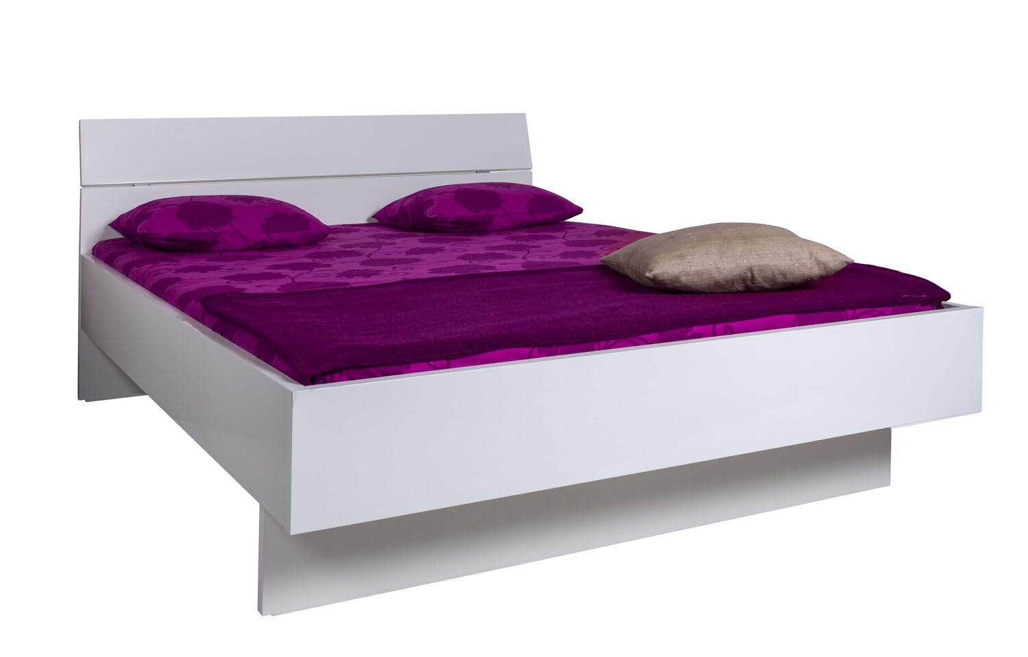 Composad Letto Matrimoniale 150x200 Bianco Laccato 162 cm