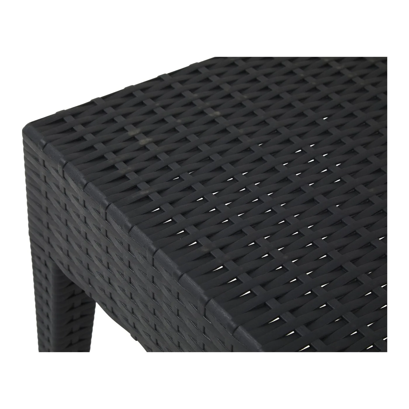 Epocantica Malindi Tavolino Quadrato Antracite 45 cm