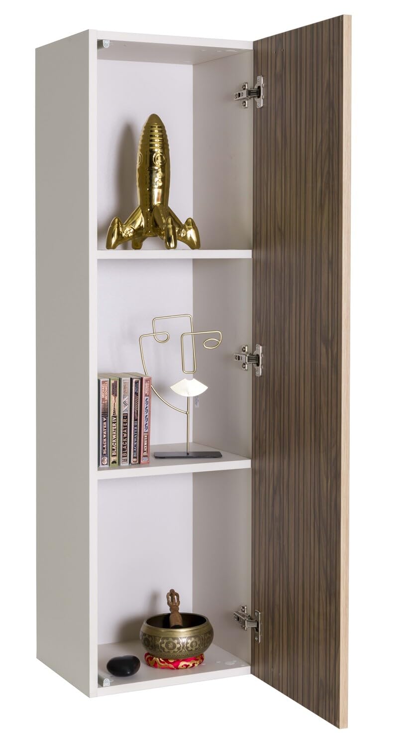 Composad Ilago Pensile Sospeso 123 cm Grigio Strippedwood