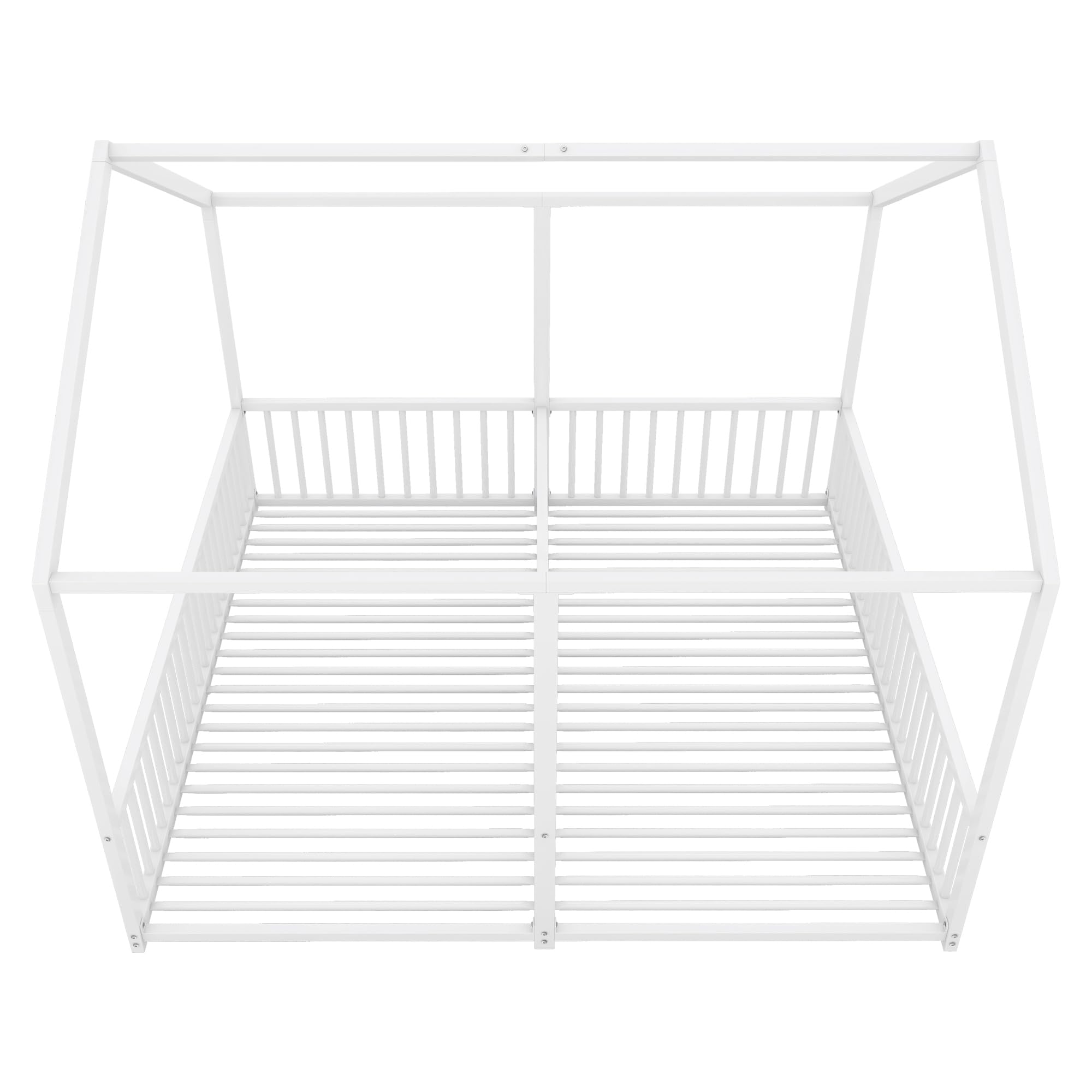 Dolamaní Letto Soppalco Bambini 90x200 Bianco Metallo