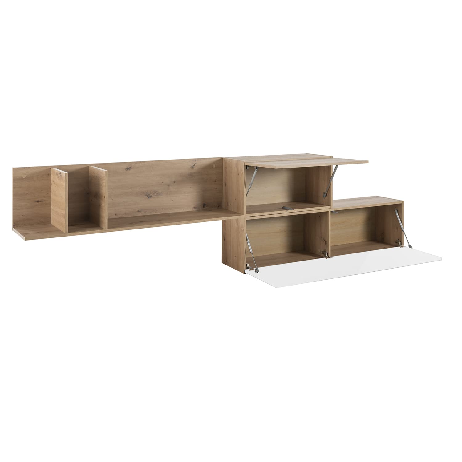 Composad Mundi soggiorno completo base 270 rovere miele