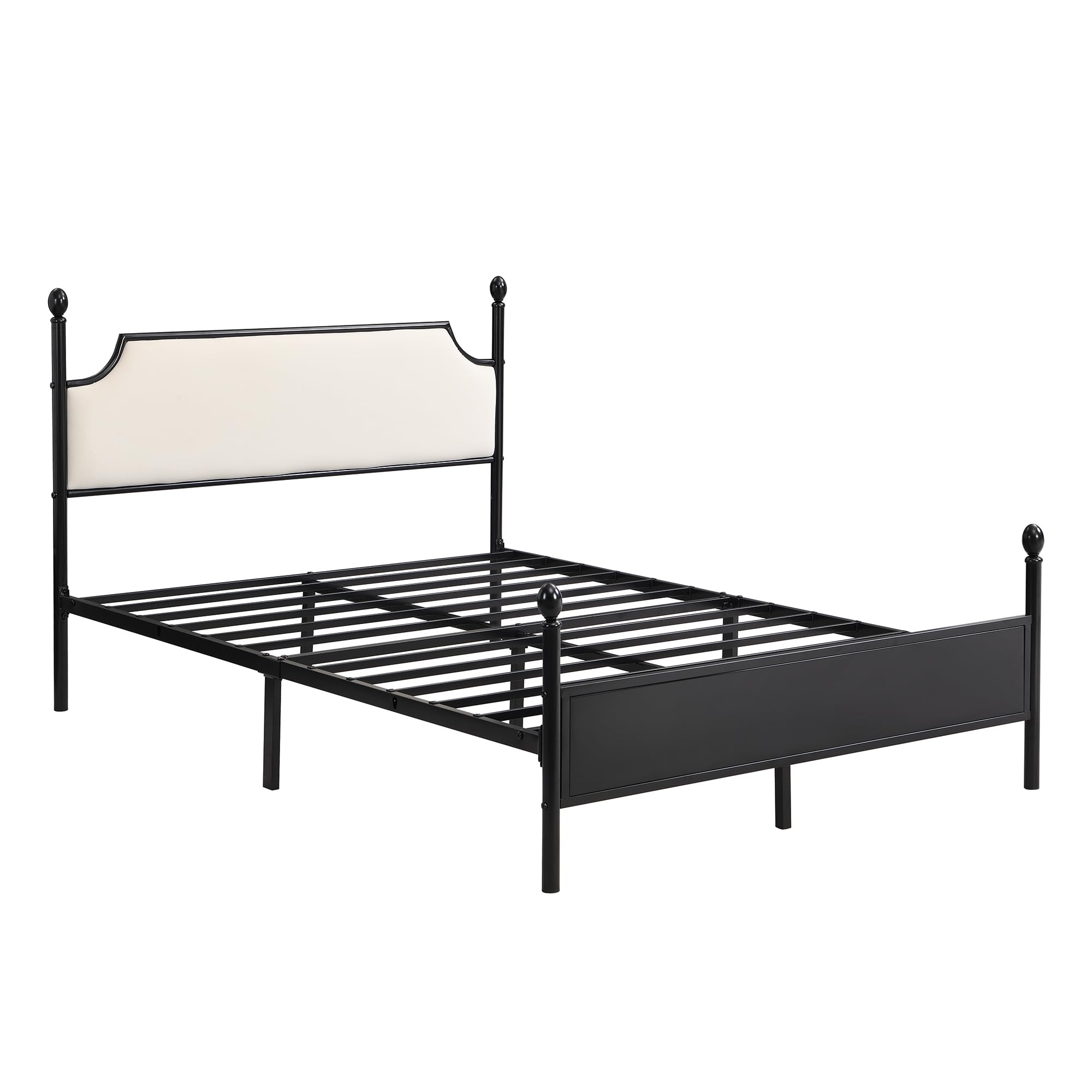 Dolamaní Letto in metallo 140x200 con rete a doghe