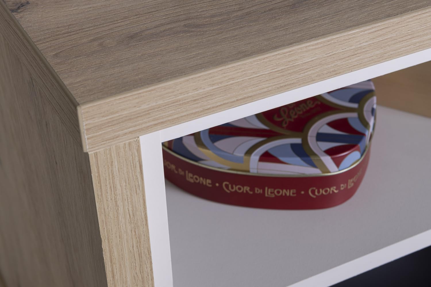 Composad MiPiace Comodino 1 Cassetto Rovere Mielato Grigio