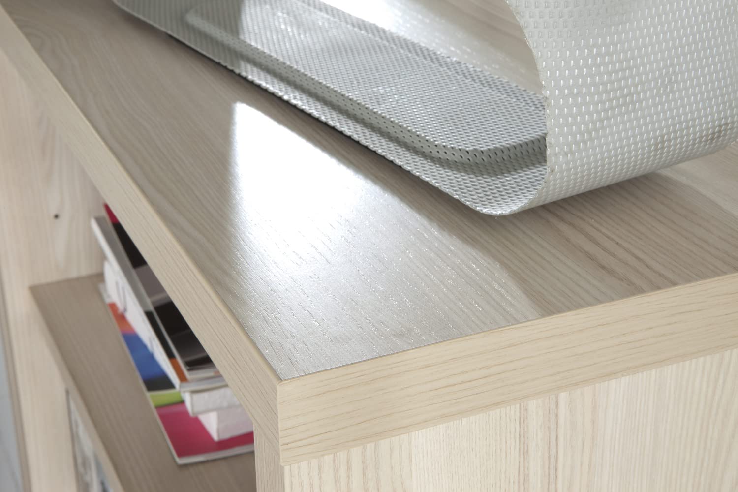 Composad Stampa Libreria Colonna 5 Ripiani Rovere 44 cm