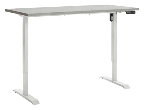 Composad Energia scrivania 150x69 cemento bianco elettrica