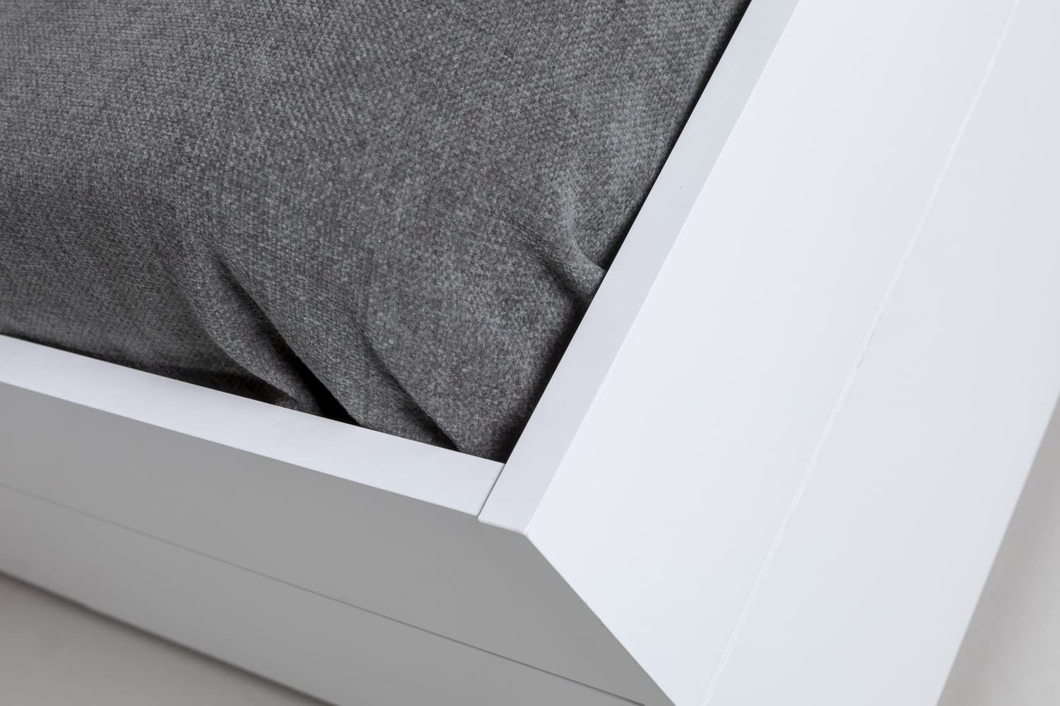 Composad Storage Letto Matrimoniale 4 Cassetti Bianco 160x200
