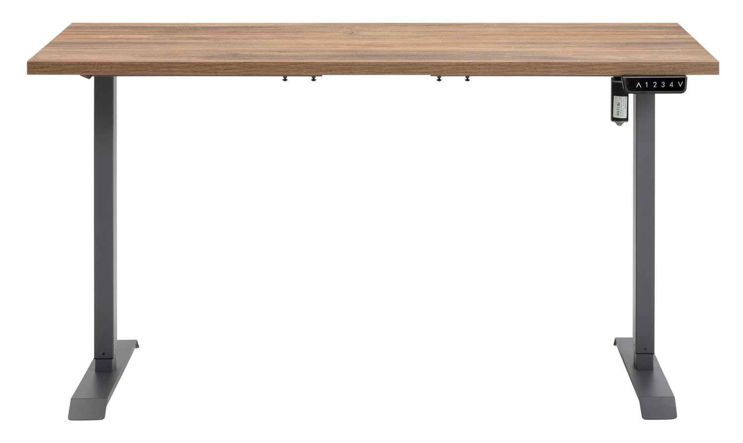 Composad Energia scrivania regolabile 150x69 noce brera nera