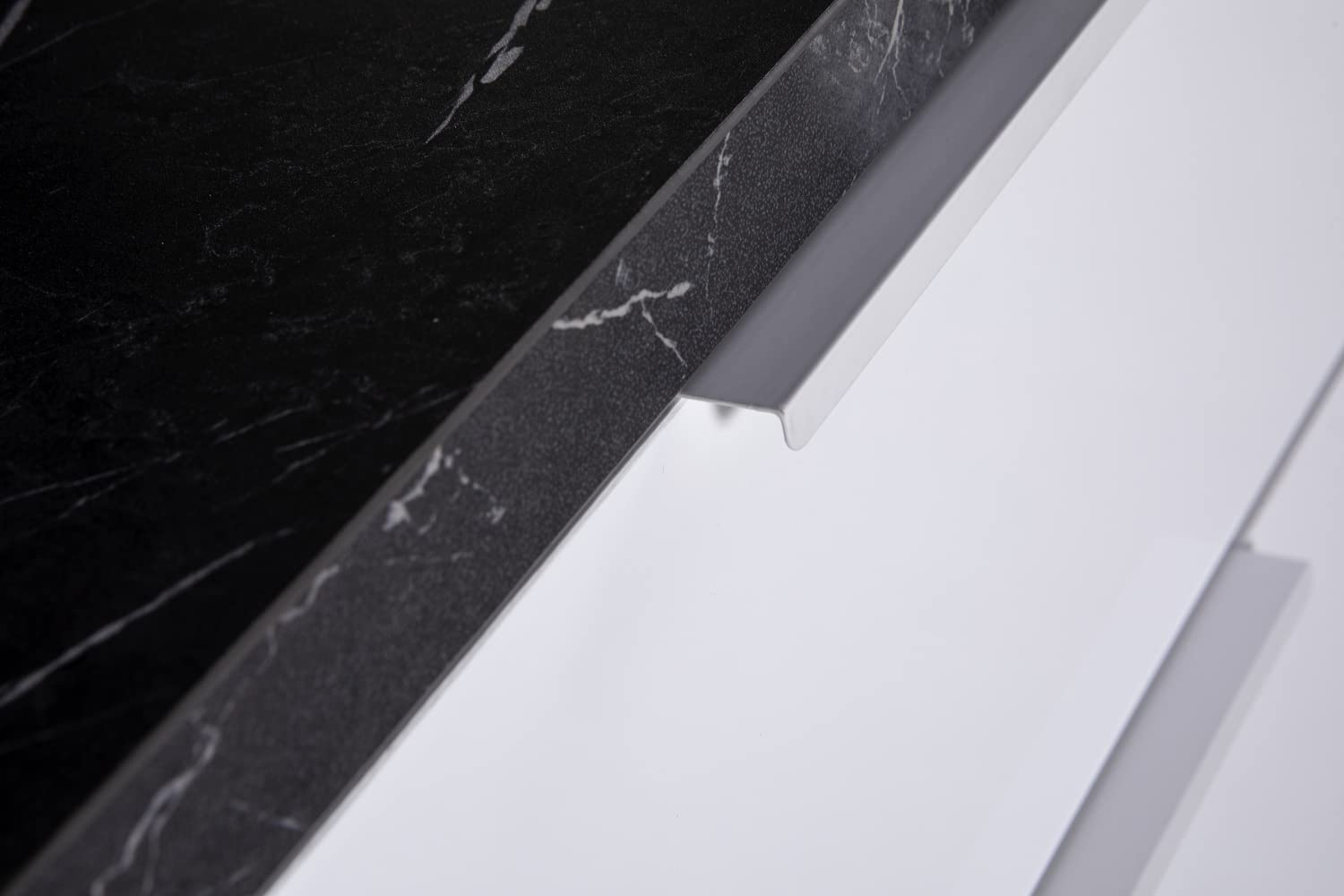 Composad Mundi Credenza 6 Cassetti 3 Ante Marmo Zebra Bianco