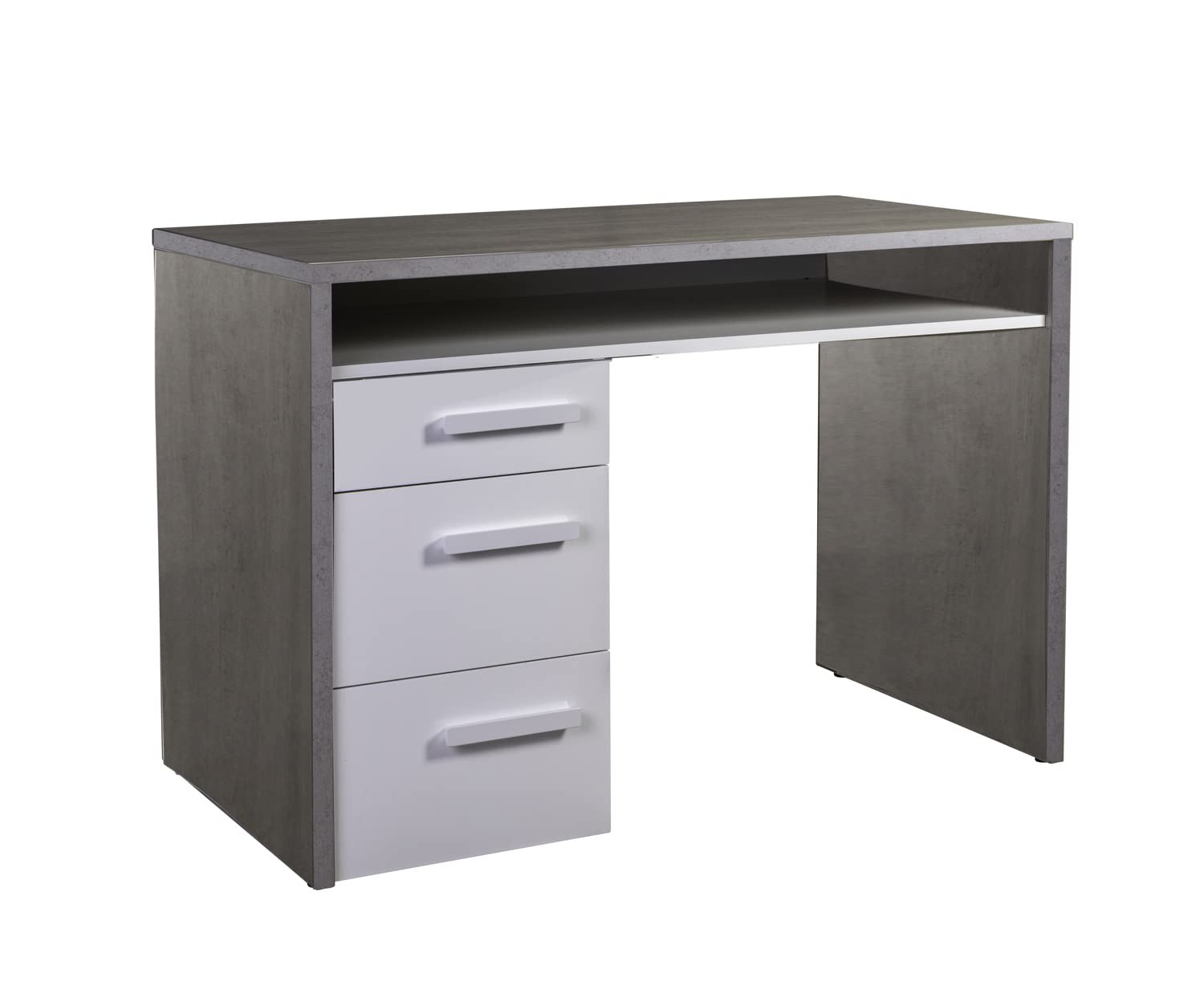 Composad Mipiace scrivania 110 cm cemento bianco