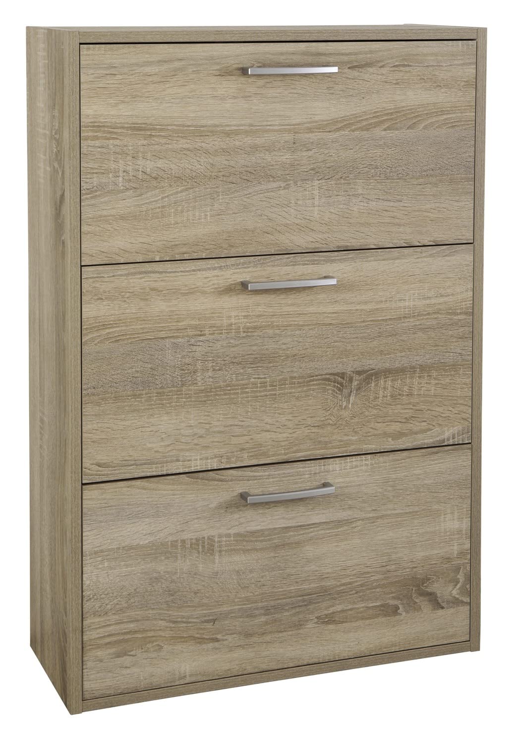 Composad Facile Scarpiera 3 Ribalte Rovere Sonoma Bassa 65x100 cm