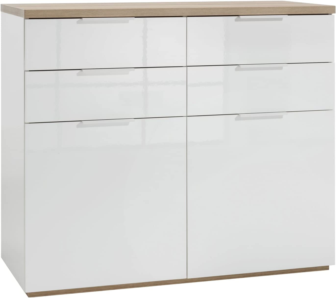Composad Mundi Ingresso 2 Mobili Rovere Bianco