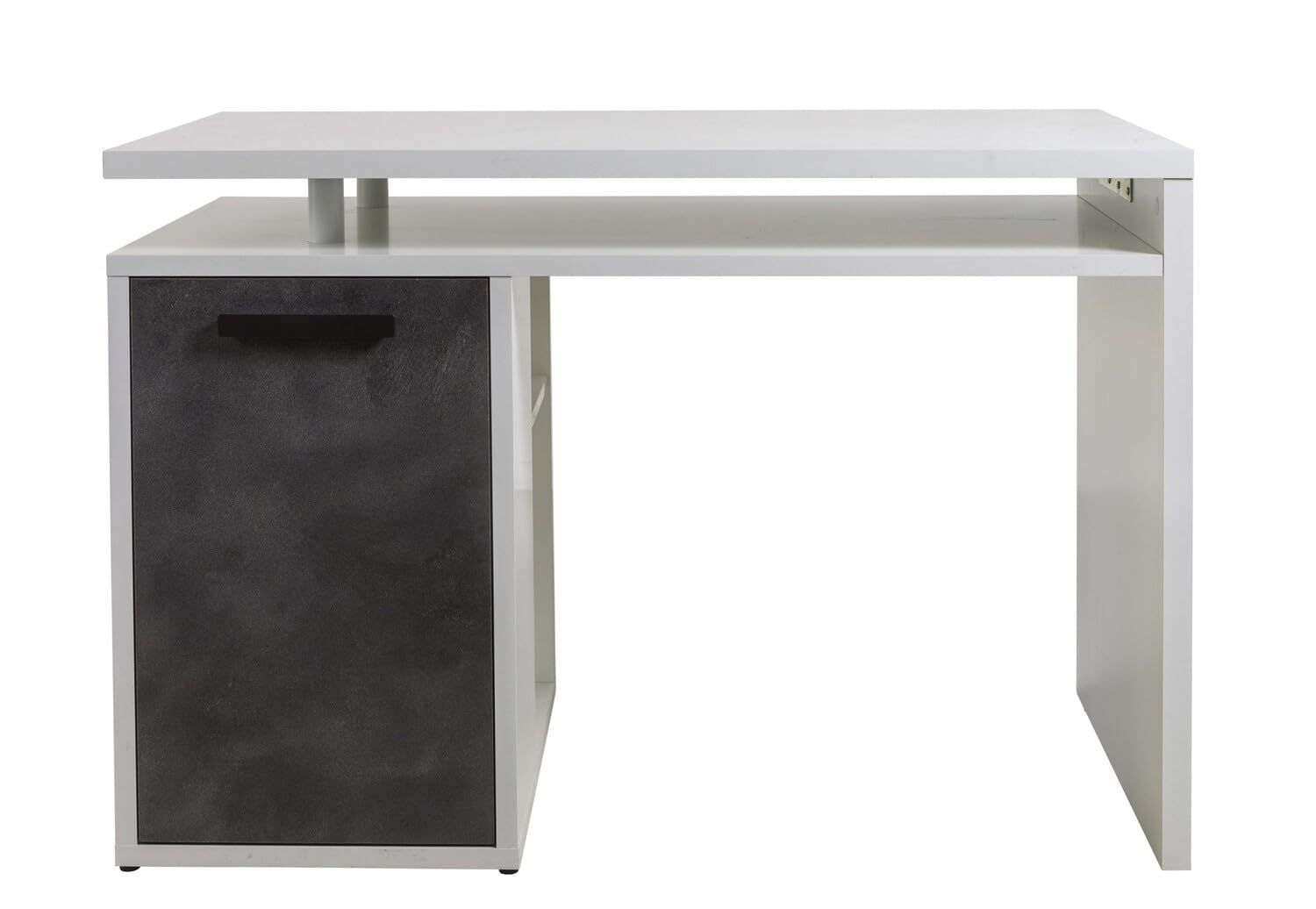 COMPOSAD Velata Scrivania 1 Anta 2 Vani Bianco Rovere