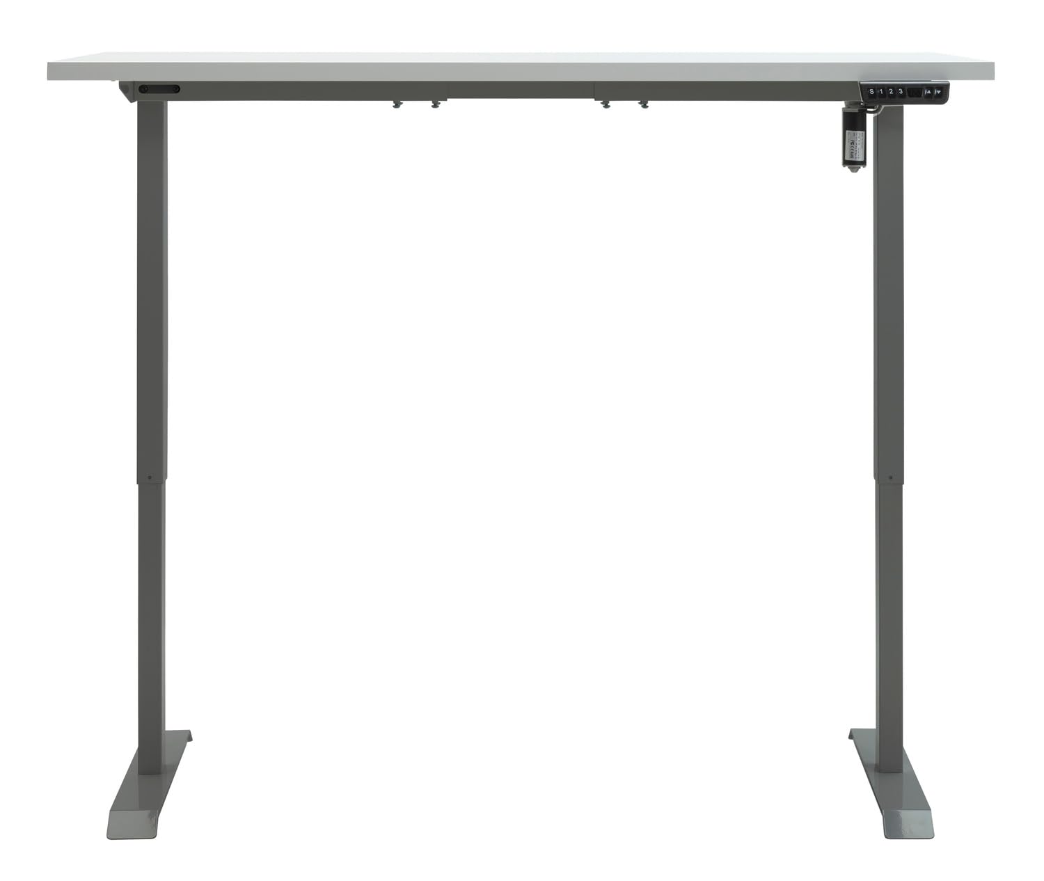 Composad Energia scrivania 150x69 bianco grigio elettrica