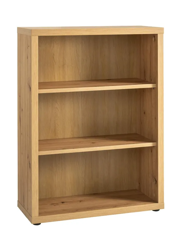 Composad Rilega libreria 3 vani rovere mielato 82 cm