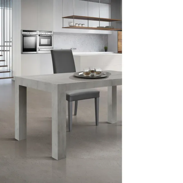 Epocantica Tavolo Allungabile Effetto Cemento 140-220 cm