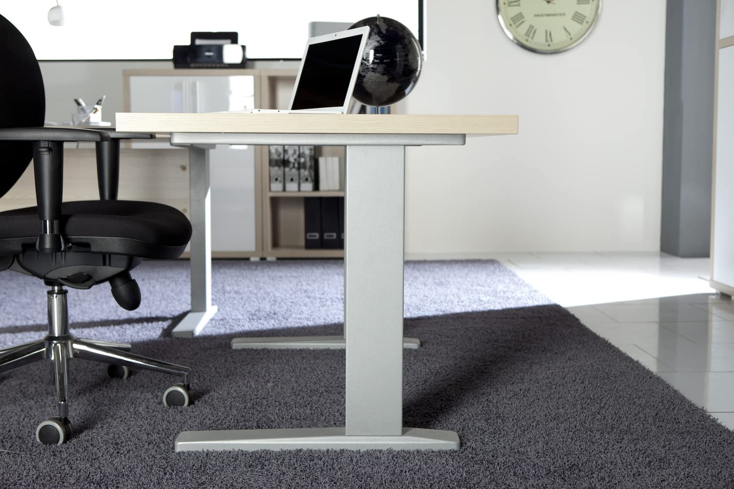 Composad Stampa Scrivania Ufficio Rovere Bordeaux 120x80 cm