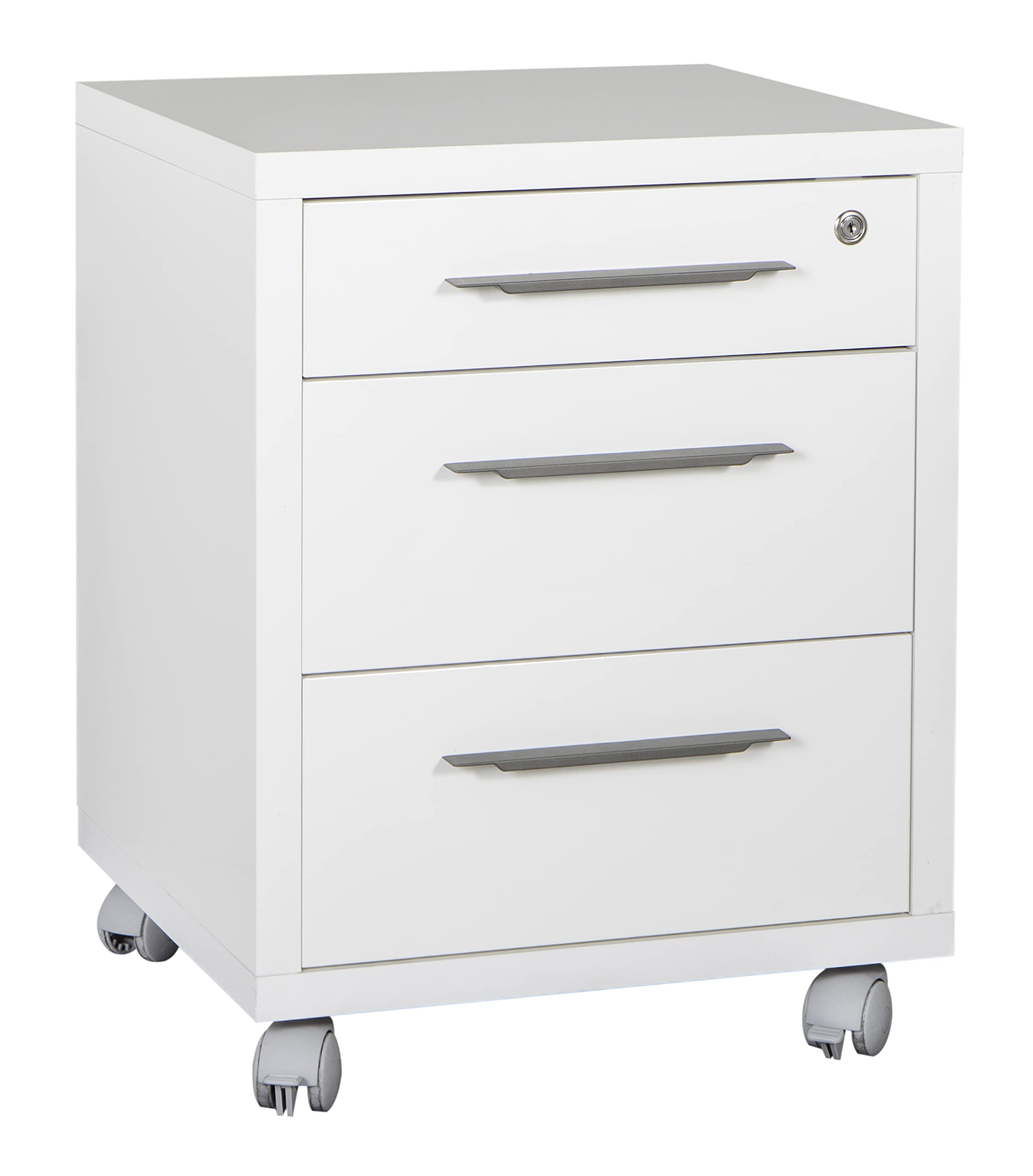 COMPOSAD Disegno Ufficio Completo K04 Bianco 180x169 Legno